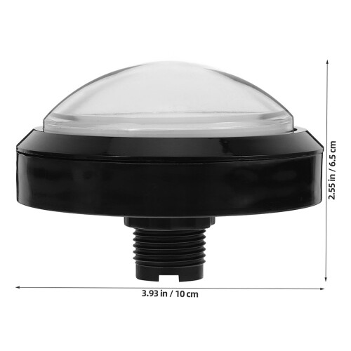 2Pièces Bouton Lumineux ABS Auto-Réinitialisable Jeu 2