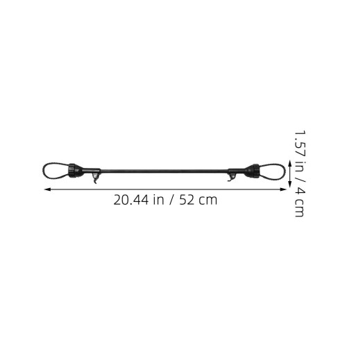2Pz Clips Connettore Nero E Pieghevole 1