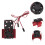 Dissipateur Rouge Aluminium Double Ventilateurs Pour Rc 10