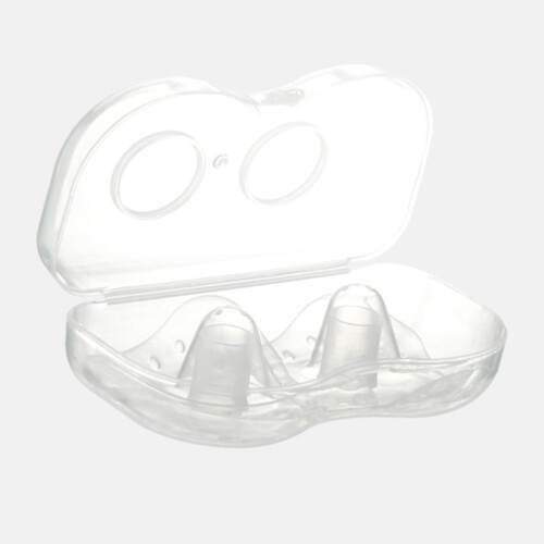 2Pièces Écrans D'allaitement Silicone Protecteurs Transparent 2