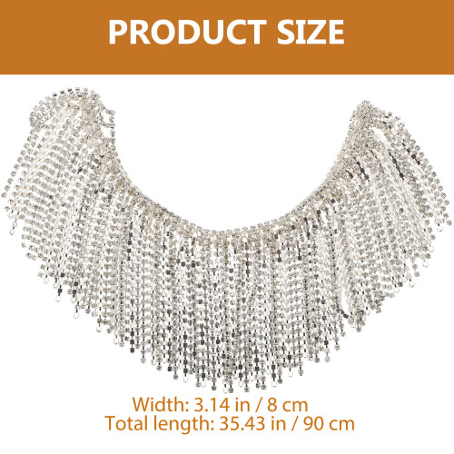 Nappina Strass 1M Decorativa in E Per 1