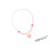 1Set Gioielli Per Set Collana E Bracciali Rosa Con Borsa 2
