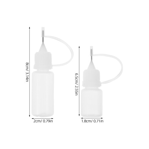 12Pièces Flacons Embout Aiguille Squeeze Usage Domestique 2