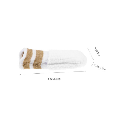6Pièces Lingettes Doigt Nettoyage Nylon Pour 1
