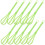 10Pcs Light Green Plastic Pulp Mixer Tool for Paper Making and Crafts 5