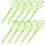 10Pcs Light Green Plastic Pulp Mixer Tool for Paper Making and Crafts 9