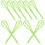 10Pcs Light Green Plastic Pulp Mixer Tool for Paper Making and Crafts 7
