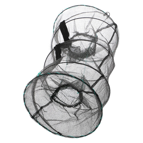 À Crevettes Pliable En Nylon Noir
