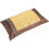 Bamboe Kussenhoes Met Texture Elegant Gouden Kleur 8