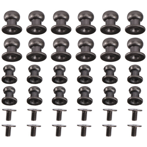 72Pz Rivetti Mini Argento in Per Borse E Pelle, Robust 2