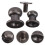 72Pz Rivetti Mini Argento in Per Borse E Pelle, Robust 4