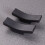 6Pz Bacchette in Nero Design Liscio Per Uso 10