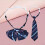 2Pièces Cravates Cosplay Marine Accessoires Parfaits Pour Selfie 1