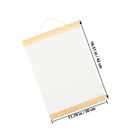 3Pz Da in Legno E Tela Per Pittura Bambini 1