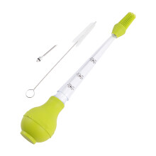 1Set Pompa in Silicone Verde Per Cucina E Barbecue