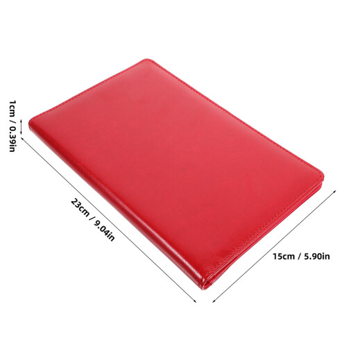 2Pz Clipboard Portatile PU Con Clip Per Fogli E Documenti 1