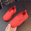 1Paio Scarpe Rosse Per Sneakers Casual Design 6
