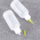20Pcs Transparent Reusable Needle Bottles Professional Glue Applicator 9