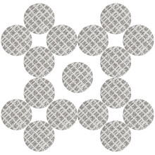 100Pièces Protections Papier Anti-Débordement Pour Café