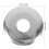 10Pcs Expandable Round Fire Sprinkler Head Protector Plates Silver 2
