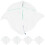 5Pièces Filets Enfants Réutilisables Transparente Durable 11