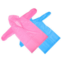 2Pcs Lightweight Eva Rain Capes for Women Outdoor Use Assorted Colors