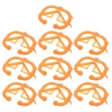 12Pz Per Clip Naso in Arancione Perzionata