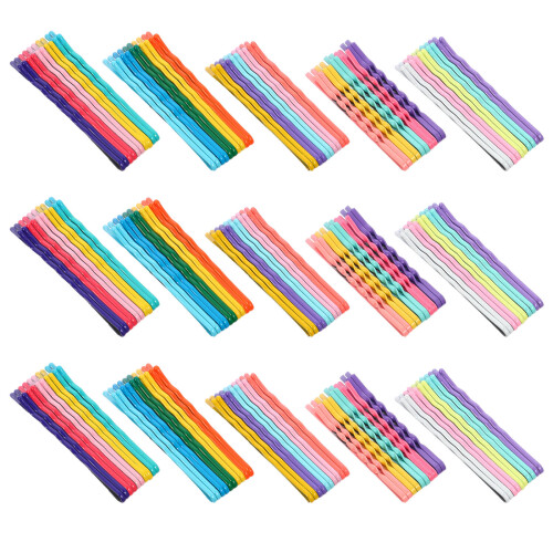 100Pz Fermagli Per in Colorati Eleganti E Chic 2