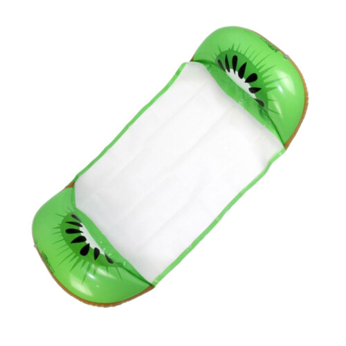 Lettino Galleggiante Verde Premium Per Piscina E Relax 2