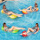 Lettino Galleggiante Verde Premium Per Piscina E Relax 10