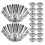 20Pz Forme Per Crostate in Inox Resistenti Per Uso Domestico 10