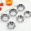 20Pz Forme Per Crostate in Inox Resistenti Per Uso Domestico 6