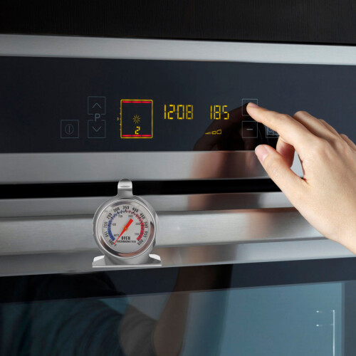 2Pz Termometro Bbq Acciaio Misti Per Cucina E Barbecue 1