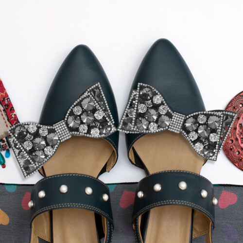 1Paio Clip Scarpe Con in , Decorazione 2