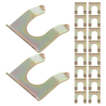 30Pz Supporti in Ferro Dorati Per E Tubo Auto Clip Stabilizzanti