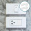 50Pcs White Electrical Outlet Covers Baby Proof ABS Plug Protectors 4