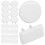 50Pcs White Electrical Outlet Covers Baby Proof ABS Plug Protectors 10