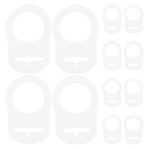 20Pz Ricambio Per Ciuccio Baby in Silicone E Resistente