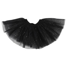 Collare Glitter in Tulle Mesh Per Costume Halloween