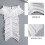 1Ensemble Accessoires Manchettes Col Plissé Polyester Élégance 9