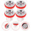 4Pz Stopper Scarico Lavabo Resistente Antiodore E Bagno 6