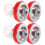 4Pz Stopper Scarico Lavabo Resistente Antiodore E Bagno 11