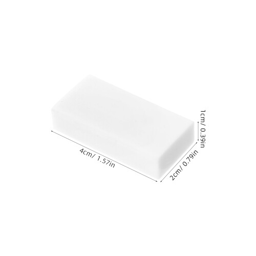 20Pièces Gommes Blanches En PVC, Pour École Et Dessin 2