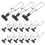30Pièces Petits Clips De Durables Pour Usage Extérieur 9