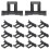 20Pz Clip Per ABS Per Drenaggio Anti Sporco 9