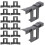 20Pz Clip Per ABS Per Drenaggio Anti Sporco 7