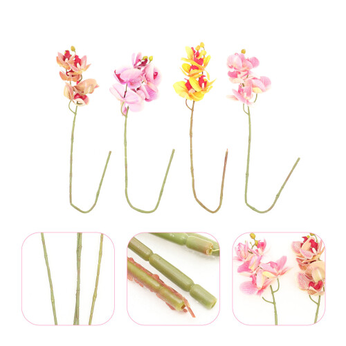 4Pz Piante Decorative Per Rettili in Materiale Sicuro Per Terrari 1