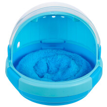 1Ensemble Cage Portable Avec Chaud En Peluche Pour Perroquet