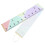 Kinderhoogtemeter Wanddecor Pinehout Doek Creatief & 4