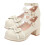 1Paio Scarpe Lolita Con Beige 5